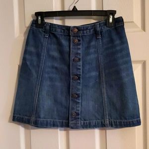Abercrombie & Fitch Jean skirt